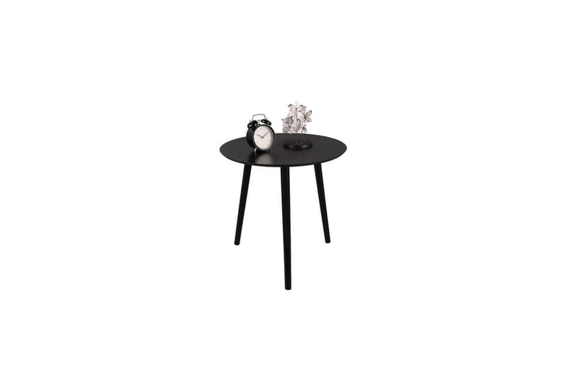 Bordsett Mirrors & More Vilana Svart - Svart - Møbler - Bord - Sofabord