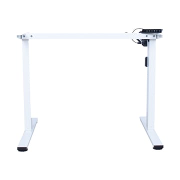 Bordbein HOME4YOU Ergo Fit med 1 motor Hvit - Hvit - Møbler - Bord - Bordtilbehør - Understell bord