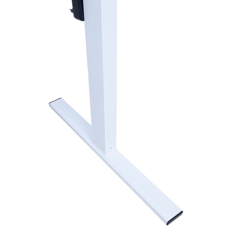 Bordbein HOME4YOU Ergo Fit med 1 motor Hvit - Hvit - Møbler - Bord - Bordtilbehør - Understell bord