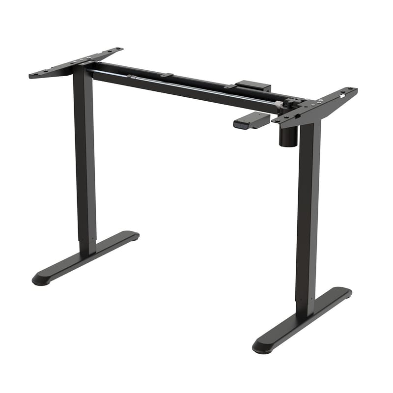 Bordbein HOME4YOU Ergo Light med 1 motor Svart - Svart - Møbler - Bord - Bordtilbehør - Understell bord