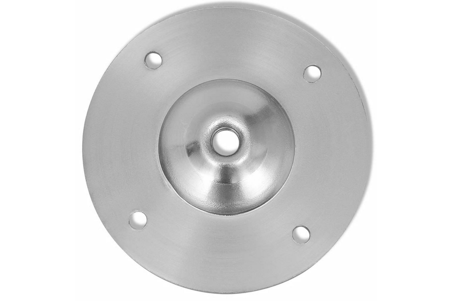 2 teleskopiske Bordben børstet nikkel 710 mm-1100 mm - Børstet Nikkel - Møbler - Bord - Bordtilbehør - Bordben