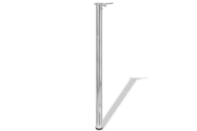 4 Height justerbare Bordben Krom 1100 mm - Krom - Møbler - Bord - Bordtilbehør - Bordben