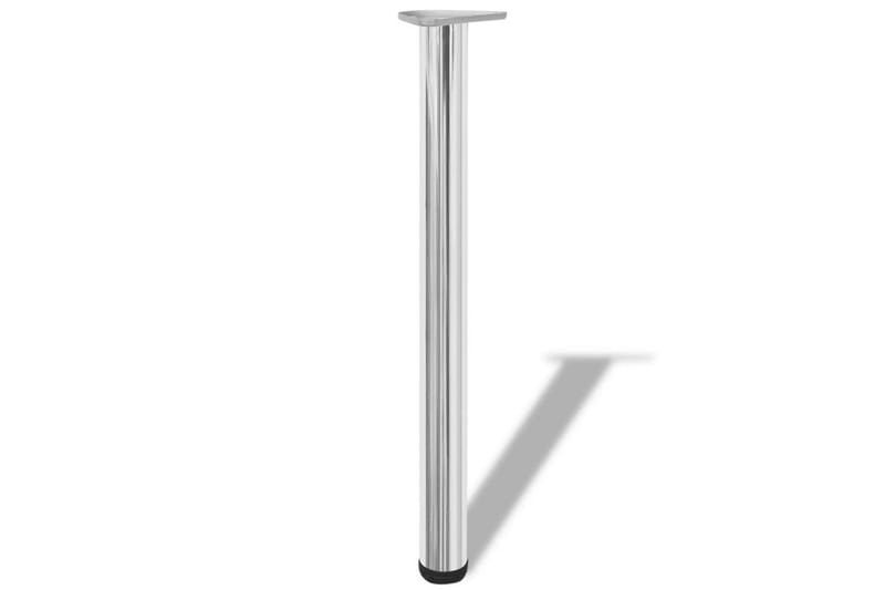 4 Height justerbare Bordben Krom 710 mm - Krom - Møbler - Bord - Bordtilbehør - Bordben