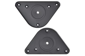 4 Height justerbare Bordben Sort 710 mm - Svart - Møbler - Bord - Bordtilbehør - Bordben