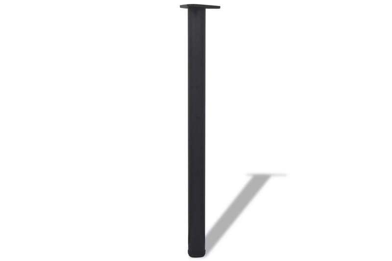 4 Height justerbare Bordben Sort 870 mm - Svart - Møbler - Bord - Bordtilbehør - Bordben