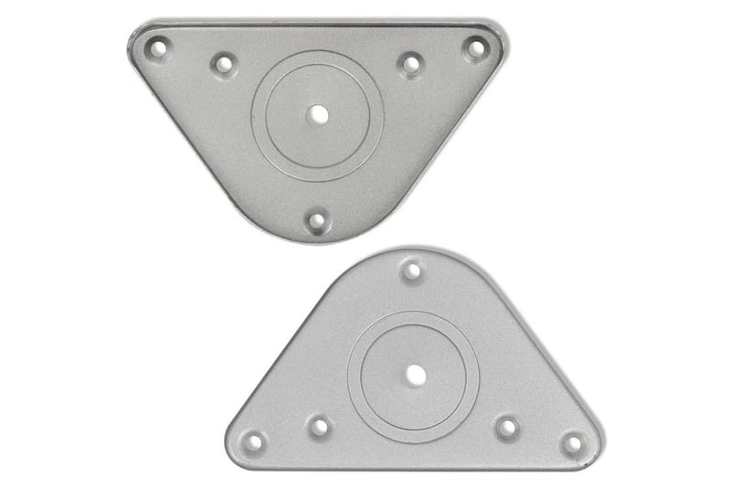 4 justerbare Bordben krom 1100 mm - Krom - Møbler - Bord - Bordtilbehør - Bordben