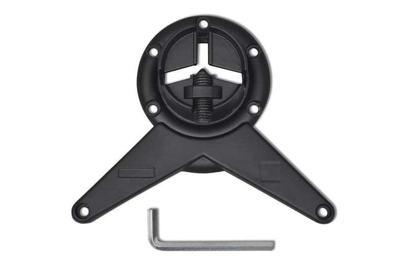 4 justerbare Bordben Sort 710 mm - Svart - Møbler - Bord - Bordtilbehør - Bordben