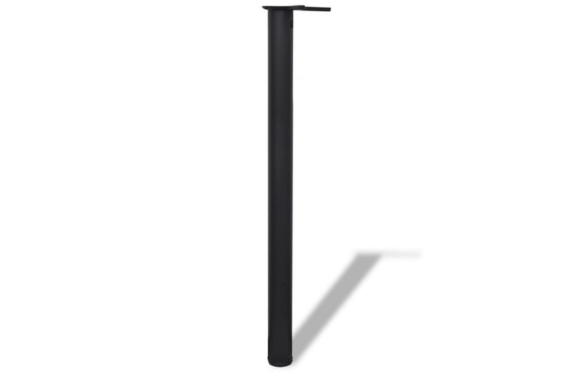 4 justerbare Bordben Sort 870 mm - Svart - Møbler - Bord - Bordtilbehør - Bordben