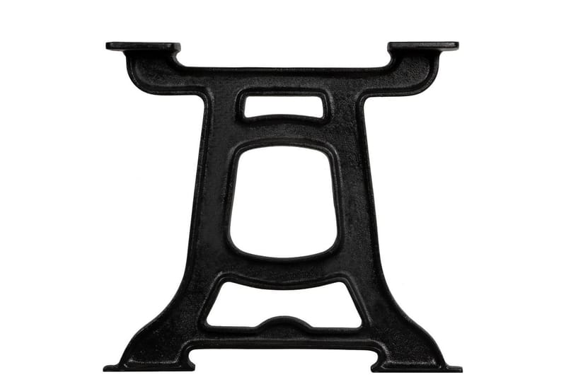 Salongbordben 2 stk Y-ramme støpejern - Svart - Møbler - Bord - Bordtilbehør - Bordben
