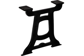 Salongbordben 2 stk Y-ramme støpejern - Svart - Møbler - Bord - Bordtilbehør - Bordben