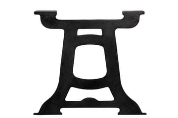 Salongbordben 2 stk Y-ramme støpejern - Svart - Møbler - Bord - Bordtilbehør - Bordben
