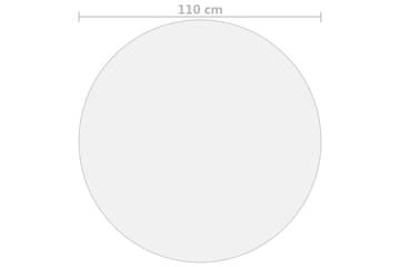 Bordbeskytter gjennomsiktig Ø 110 cm 2 mm PVC - Møbler - Bord - Bordtilbehør