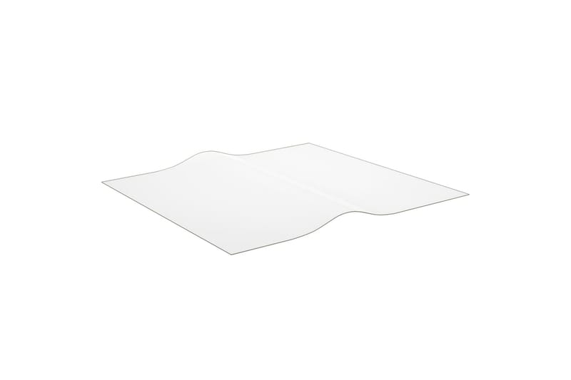 Bordbeskytter gjennomsiktig 80x80 cm 2 mm PVC - Bordtilbehør