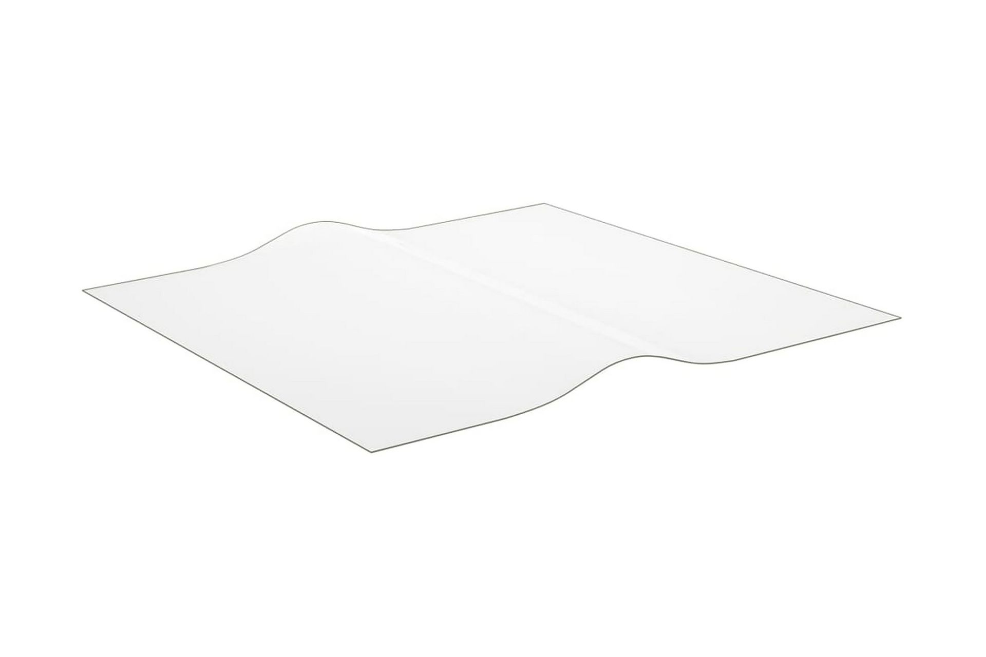 Bordbeskytter gjennomskinnelig 70x70 cm 2 mm PVC - Møbler - Bord - Bordtilbehør