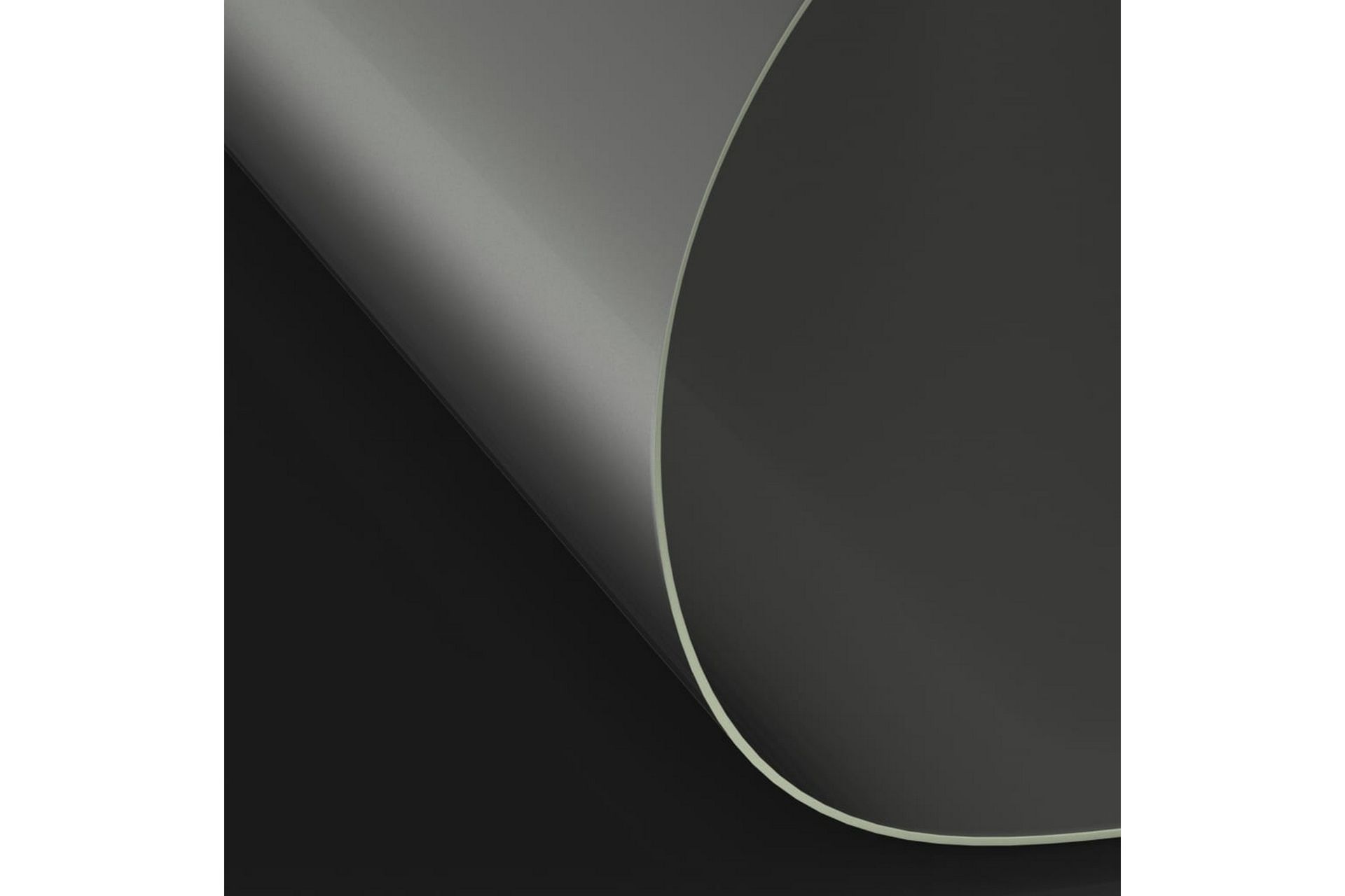 Bordbeskytter matt Ø 100 cm 2 mm PVC - Møbler - Bord - Bordtilbehør