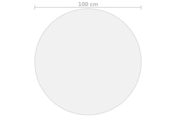 Bordbeskytter matt Ø 100 cm 2 mm PVC - Møbler - Bord - Bordtilbehør