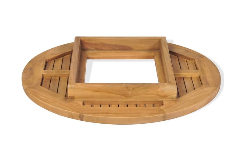 Bordplate ølkasse teak 70 cm - Møbler - Bord - Bordtilbehør - Bordplate