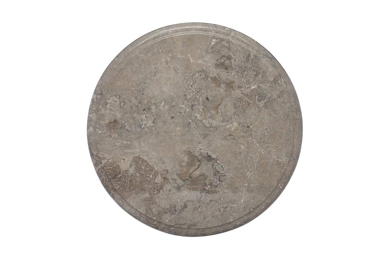Bordplate grå Ø40x2,5 cm marmor - Grå - Møbler - Bord - Bordtilbehør - Bordplate