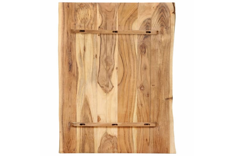 Bordplate heltre akasie 80x60x2,5 cm - Møbler - Bord - Bordtilbehør - Bordplate