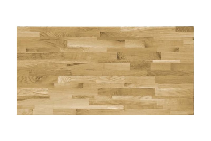 Bordplate heltre eik rektangulrt 23 mm 120x60 cm - Møbler - Bord - Bordtilbehør - Bordplate