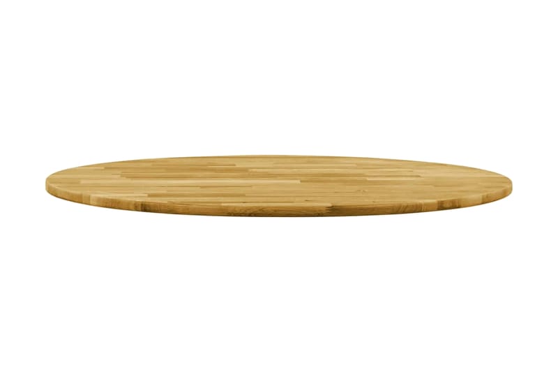 Bordplate heltre eik rund 23 mm 600 mm - Møbler - Bord - Bordtilbehør - Bordplate
