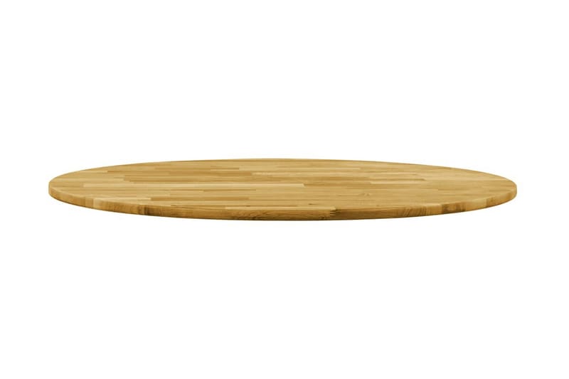 Bordplate heltre eik rund 23 mm 700 mm - Møbler - Bord - Bordtilbehør - Bordplate