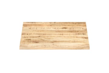 Bordplate heltre mango 25-27 mm 80x80 cm - Brun - Møbler - Bord - Bordtilbehør - Bordplate