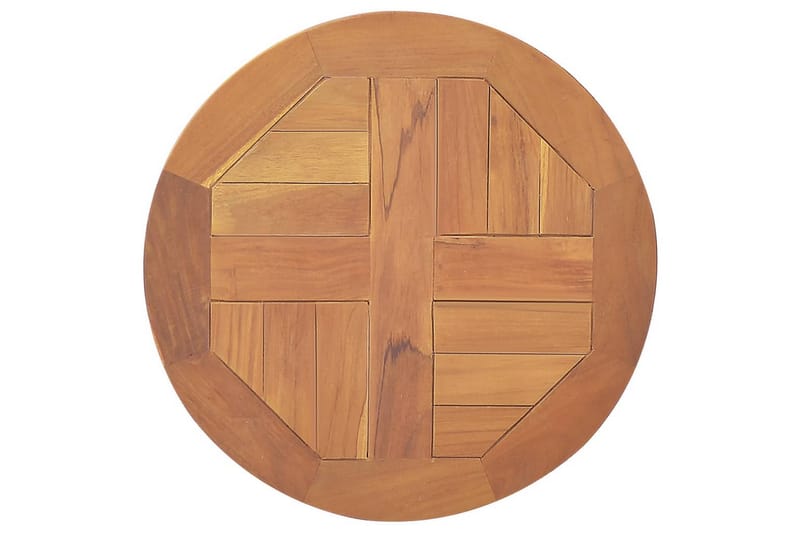 Bordplate heltre teak 2,5 cm 40 cm - Brun - Møbler - Bord - Bordtilbehør - Bordplate