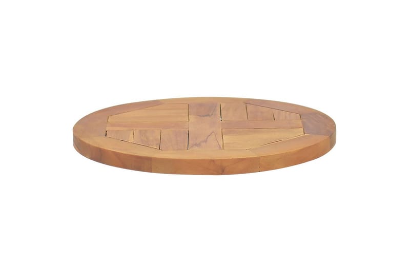 Bordplate heltre teak 2,5 cm 40 cm - Brun - Møbler - Bord - Bordtilbehør - Bordplate