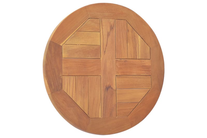 Bordplate heltre teak 2,5 cm 40 cm - Brun - Møbler - Bord - Bordtilbehør - Bordplate