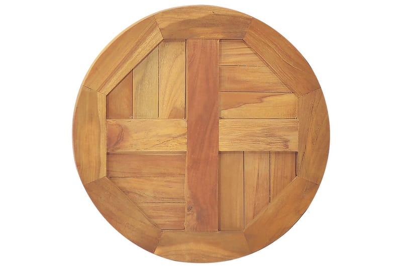 Bordplate heltre teak 2,5 cm 40 cm - Brun - Møbler - Bord - Bordtilbehør - Bordplate