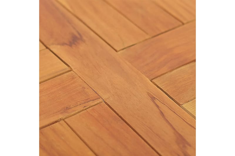 Bordplate heltre teak 2,5 cm 40 cm - Brun - Møbler - Bord - Bordtilbehør - Bordplate