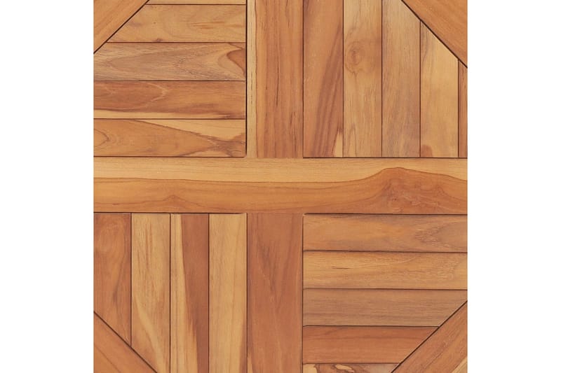 Bordplate heltre teak 2,5 cm 60 cm - Brun - Møbler - Bord - Bordtilbehør - Bordplate
