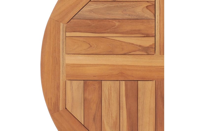 Bordplate heltre teak 2,5 cm 60 cm - Brun - Møbler - Bord - Bordtilbehør - Bordplate