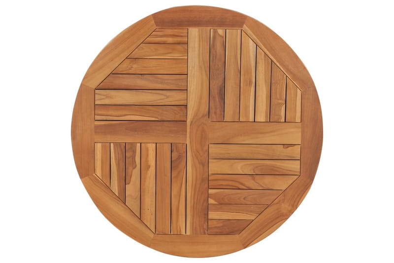 Bordplate heltre teak 2,5 cm 80 cm - Bordplate