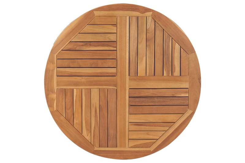 Bordplate heltre teak 2,5 cm 90 cm - Bordplate