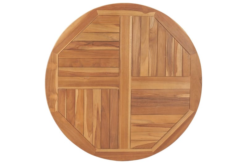 Bordplate heltre teak 2,5 cm 90 cm - Bordplate