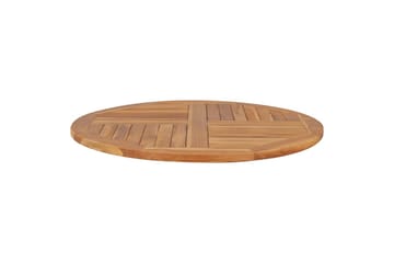 Bordplate heltre teak 2,5 cm 90 cm - Møbler - Bord - Bordtilbehør - Bordplate