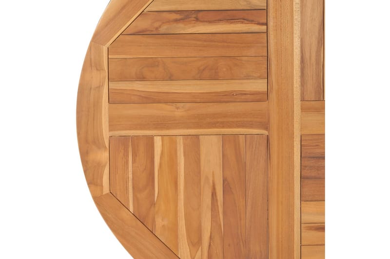 Bordplate heltre teak 2,5 cm 90 cm - Bordplate