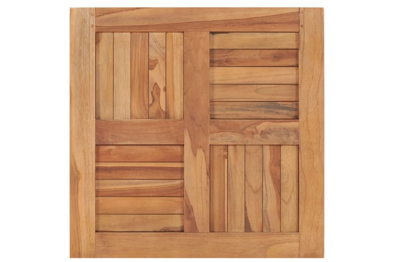 Bordplate heltre teak 60x60x2,5 cm - Brun - Møbler - Bord - Bordtilbehør - Bordplate