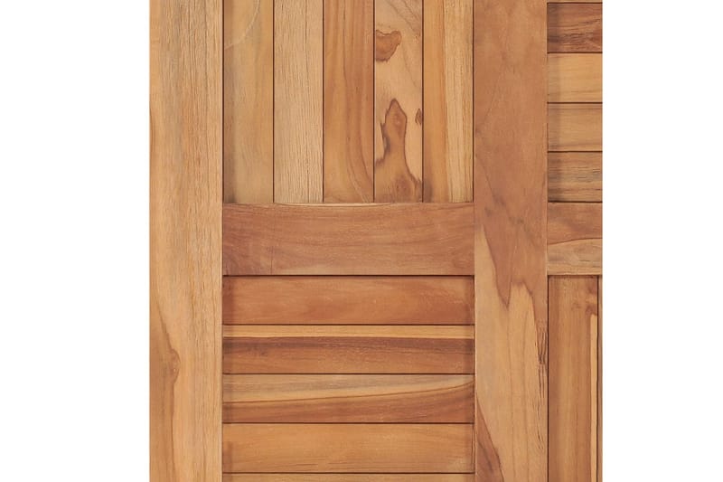Bordplate heltre teak 60x60x2,5 cm - Brun - Møbler - Bord - Bordtilbehør - Bordplate