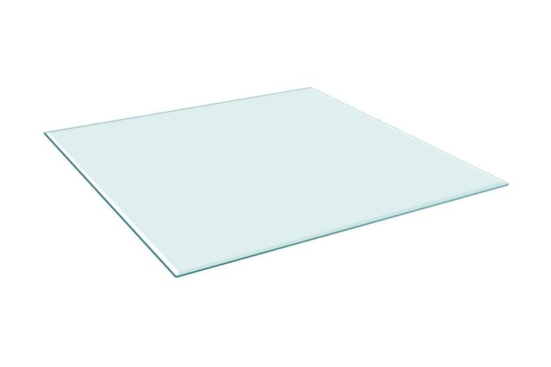Bordplate Herdet Glass Firkantet 700x700 mm - Bordplate
