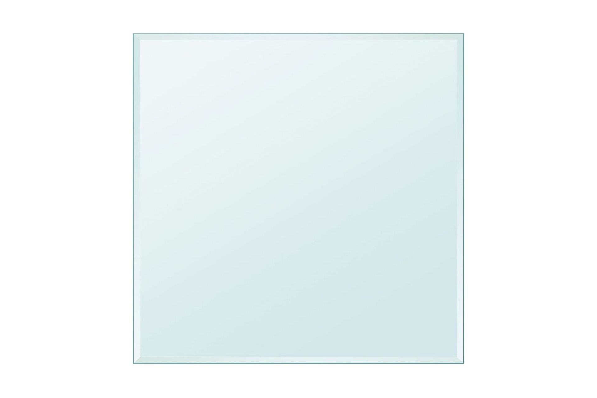 Bordplate herdet glass kvadratisk 800x800 mm - Møbler - Bord - Bordtilbehør - Bordplate