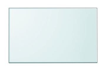 Bordplate Herdet Glass Rektangulr 1000x620 mm - Møbler - Bord - Bordtilbehør - Bordplate