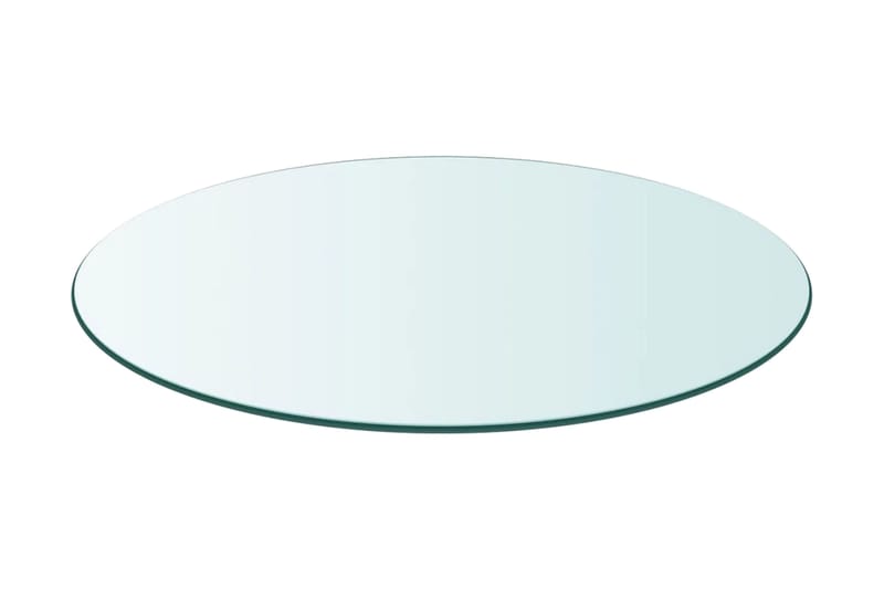 Bordplate Herdet Glass Rund 500 mm - Møbler - Bord - Bordtilbehør - Bordplate