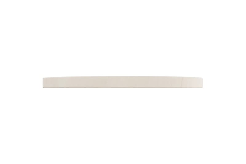 Bordplate hvit 40x2,5 cm heltre furu - Hvit - Møbler - Bord - Bordtilbehør - Bordplate