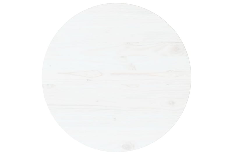 Bordplate hvit 70x2,5 cm heltre furu - Hvit - Møbler - Bord - Bordtilbehør - Bordplate