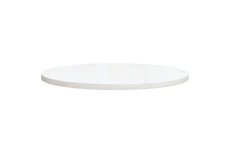 Bordplate hvit 70x2,5 cm heltre furu - Hvit - Møbler - Bord - Bordtilbehør - Bordplate