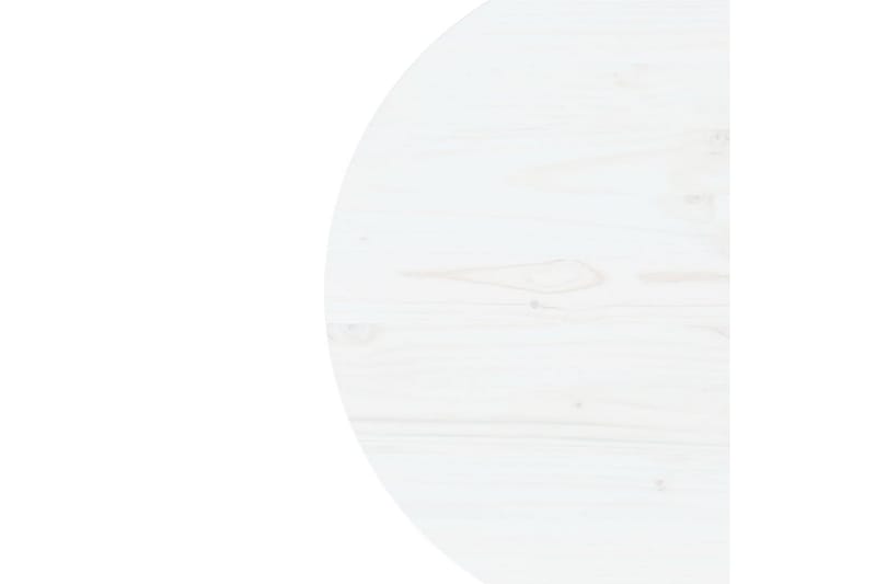 Bordplate hvit 70x2,5 cm heltre furu - Hvit - Møbler - Bord - Bordtilbehør - Bordplate