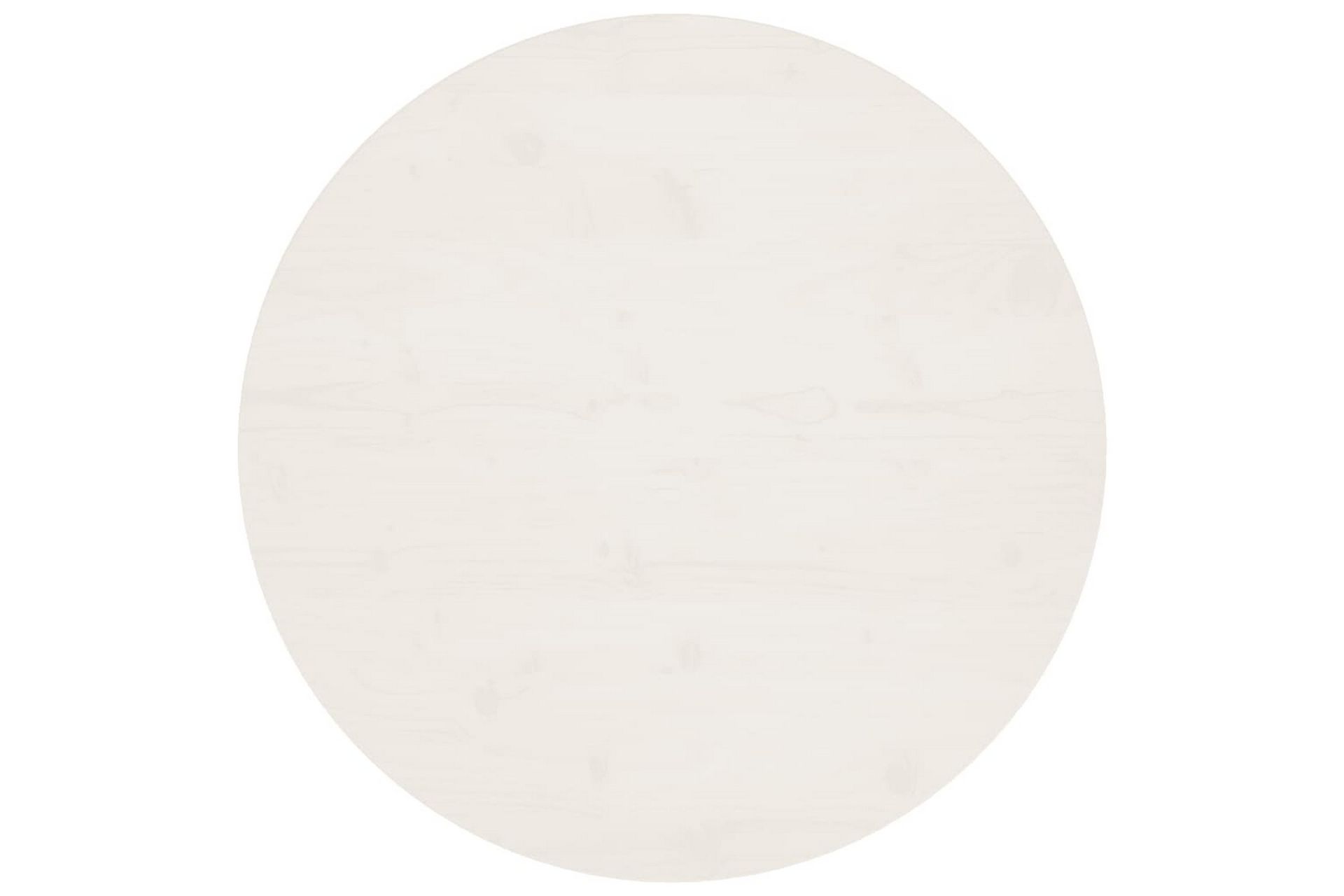 Bordplate hvit 80x2,5 cm heltre furu - Hvit - Møbler - Bord - Bordtilbehør - Bordplate